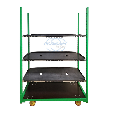1350 * 562 * 1900mm contenitore standard fiore logistica camion di rotazione ruota di nylon cuscinetto forte caldo galvanizzato installato