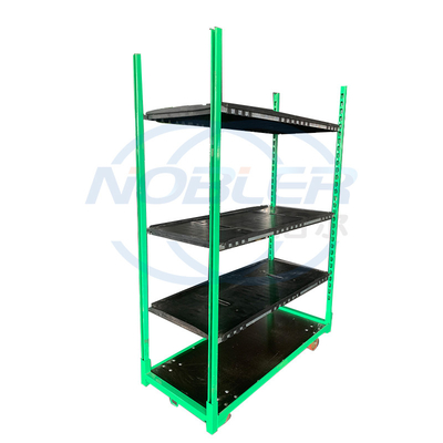 1350 * 562 * 1900mm contenitore standard fiore logistica camion di rotazione ruota di nylon cuscinetto forte caldo galvanizzato installato