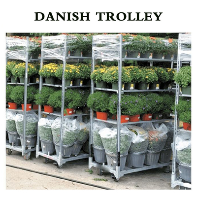 Carrello danese con strato impermeabile e in polywood
