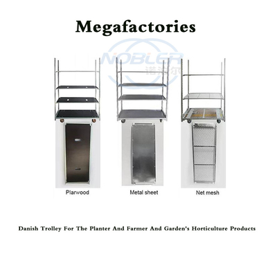 La immersione calda netta di tirata olandese del carrello ha galvanizzato il carrello speciale del fiore del piatto standard materiale del foro