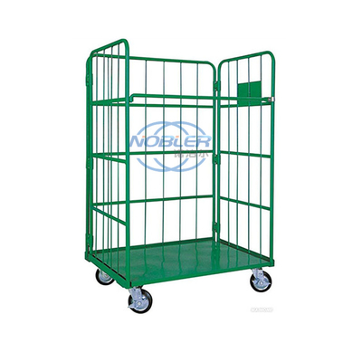 Cage di magazzino, cage di farfalla, porta pneumatici con caster
