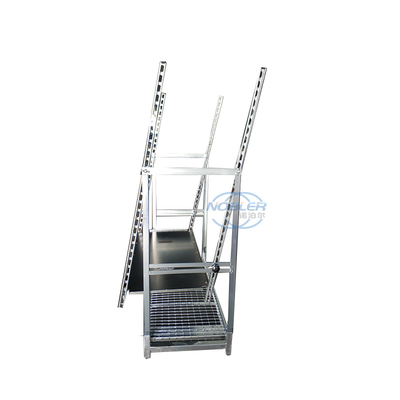 1350*565*1900mm Metallo reticolato tipo Dutch Flower Trolley a prova di ruggine