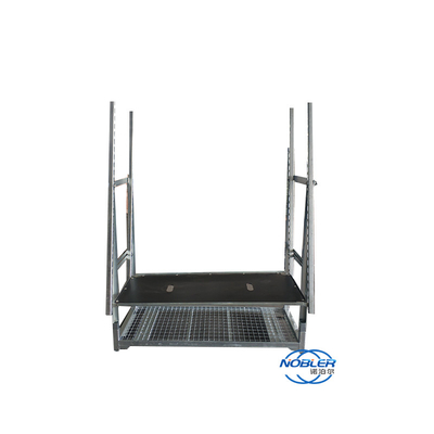 Contenitore danese 1350mm carrello standard di fiori piegato e installato per un giro di vite