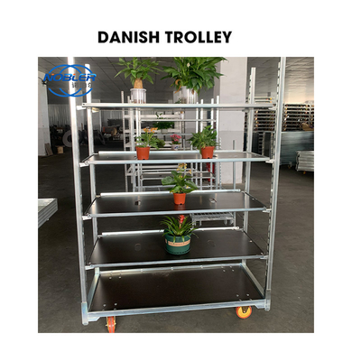 Comodo design impermeabile del carrello danese per un facile montaggio e un trasporto agevole