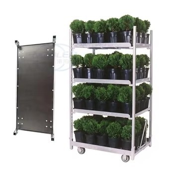 Versatile, facile da assemblare, carrello di fiori olandese con telaio in metallo 1350*565*1900cm