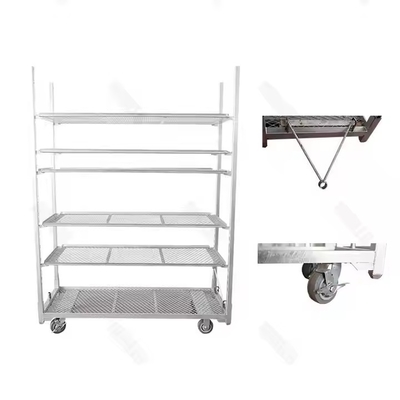 Pp Caster impermeabile piantumazione agricola durevole Cc carrelli danesi