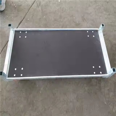 Camionetti di fiori a zinco galvanizzato a caldo per soluzioni di trasporto di fiori di lunga durata