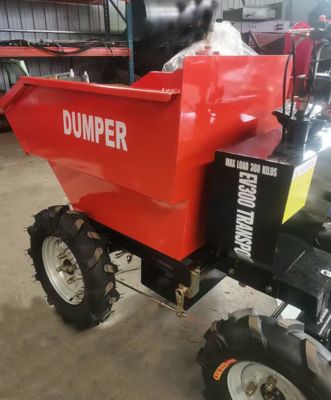 Mini dumper elettrico 48V 20ah a 4 velocità, capacità di carico 300 kg