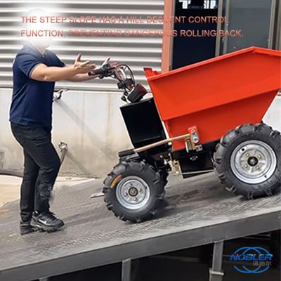 Efficiente Mini Dumper Elettrico Versatile a Quattro Ruote