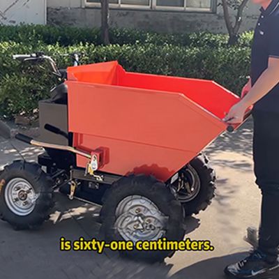 Mini Dumper Elettrico Regolabile a Quattro Velocità per la Logistica