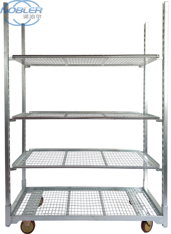 Immersione di Mesh Flower Trolley Size Hot del metallo più nobile che galvanizza ruggine non facile